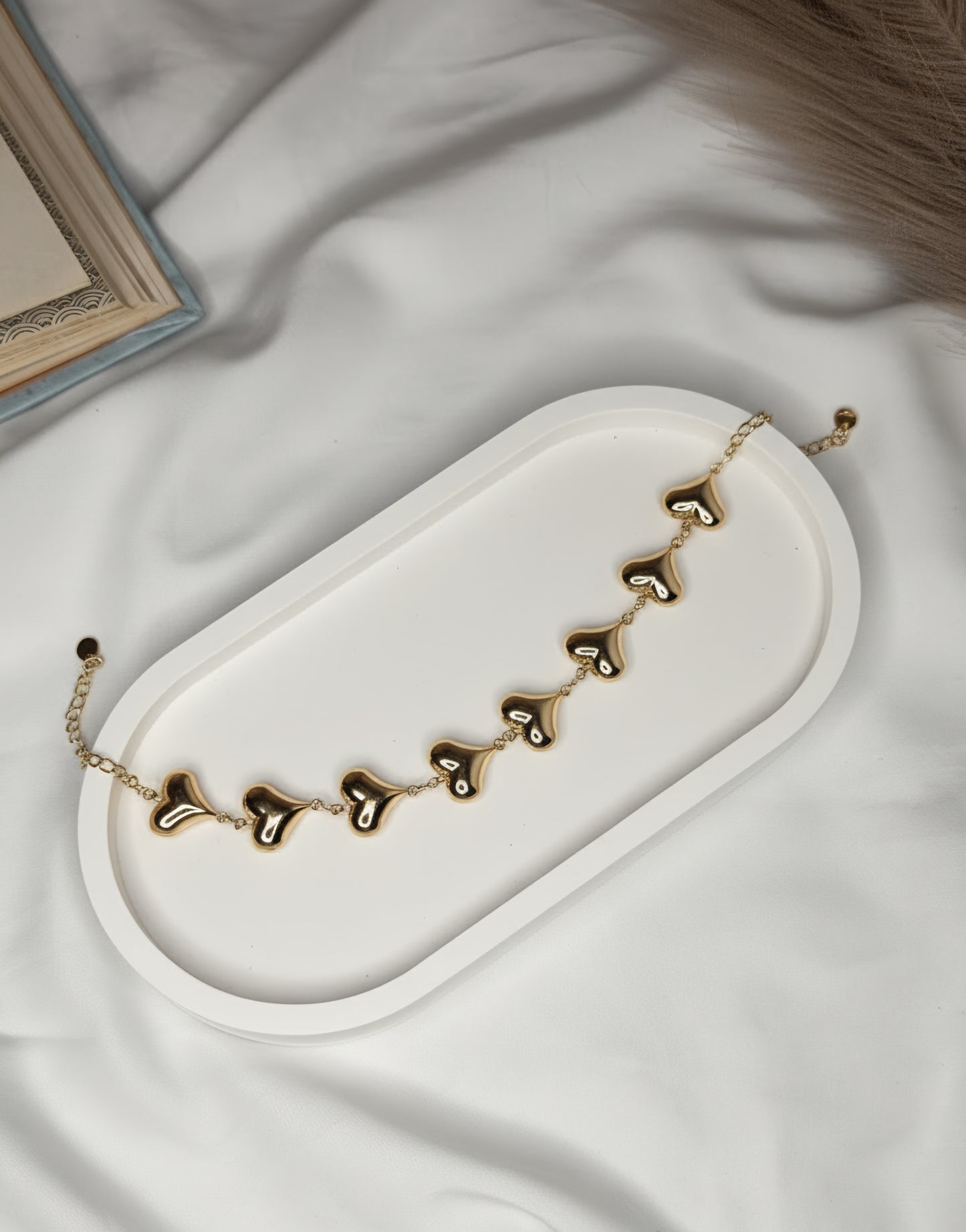 Heart Stack Bracelet