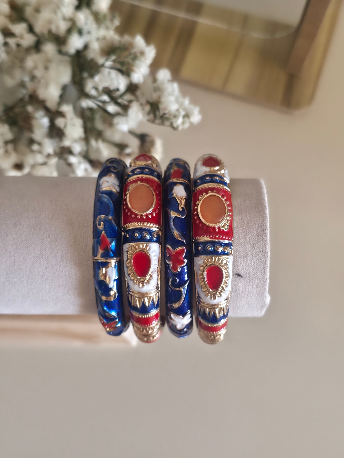 Desi Vintage Bangle Combo