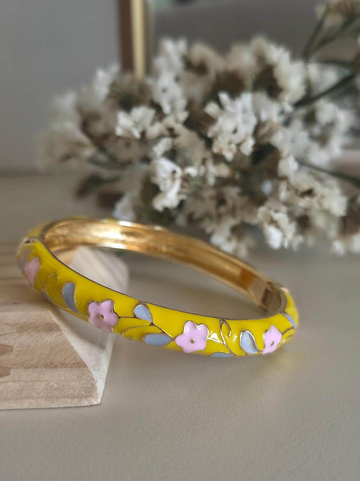 Yellow Daisy Bangle
