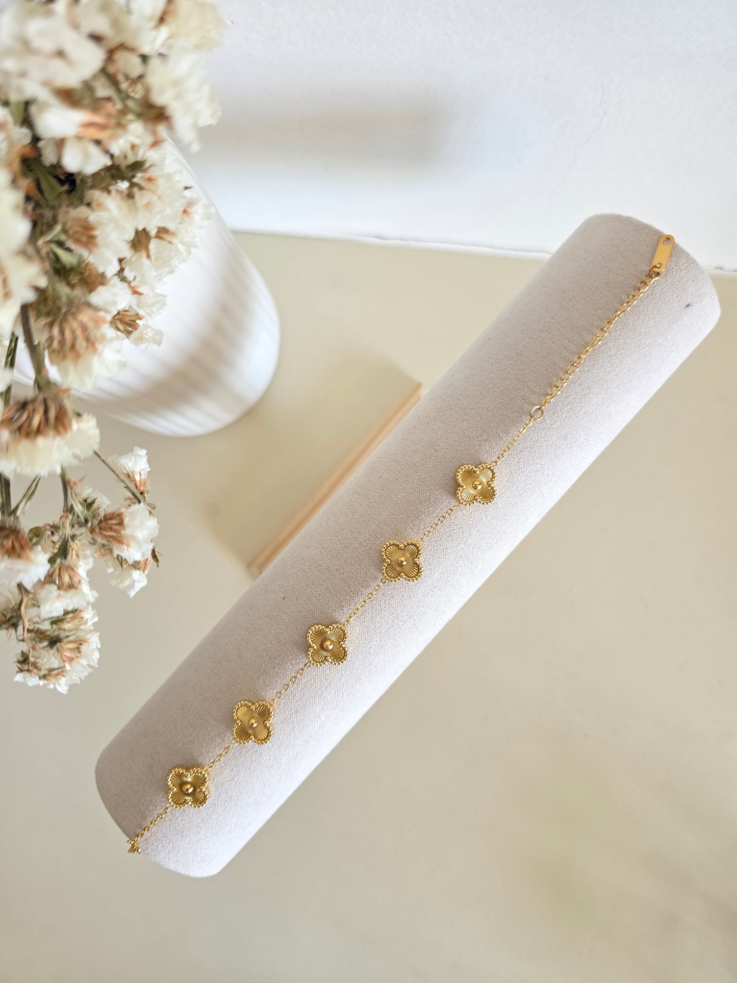 Golden Clover Bracelet