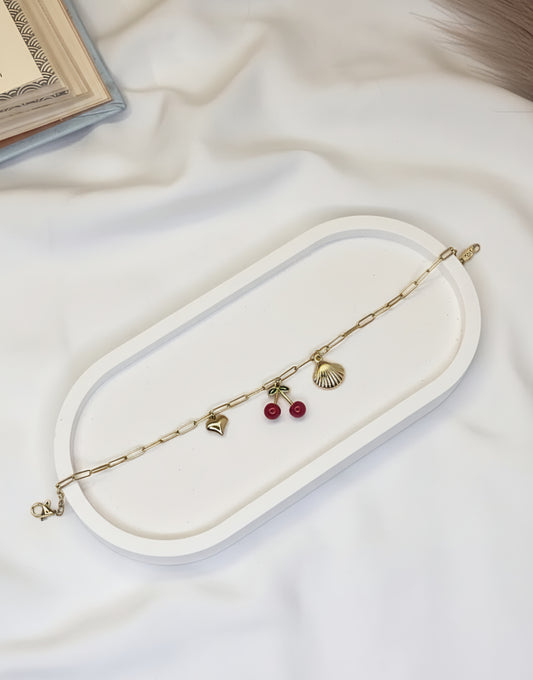 Cherry Beam Bracelet
