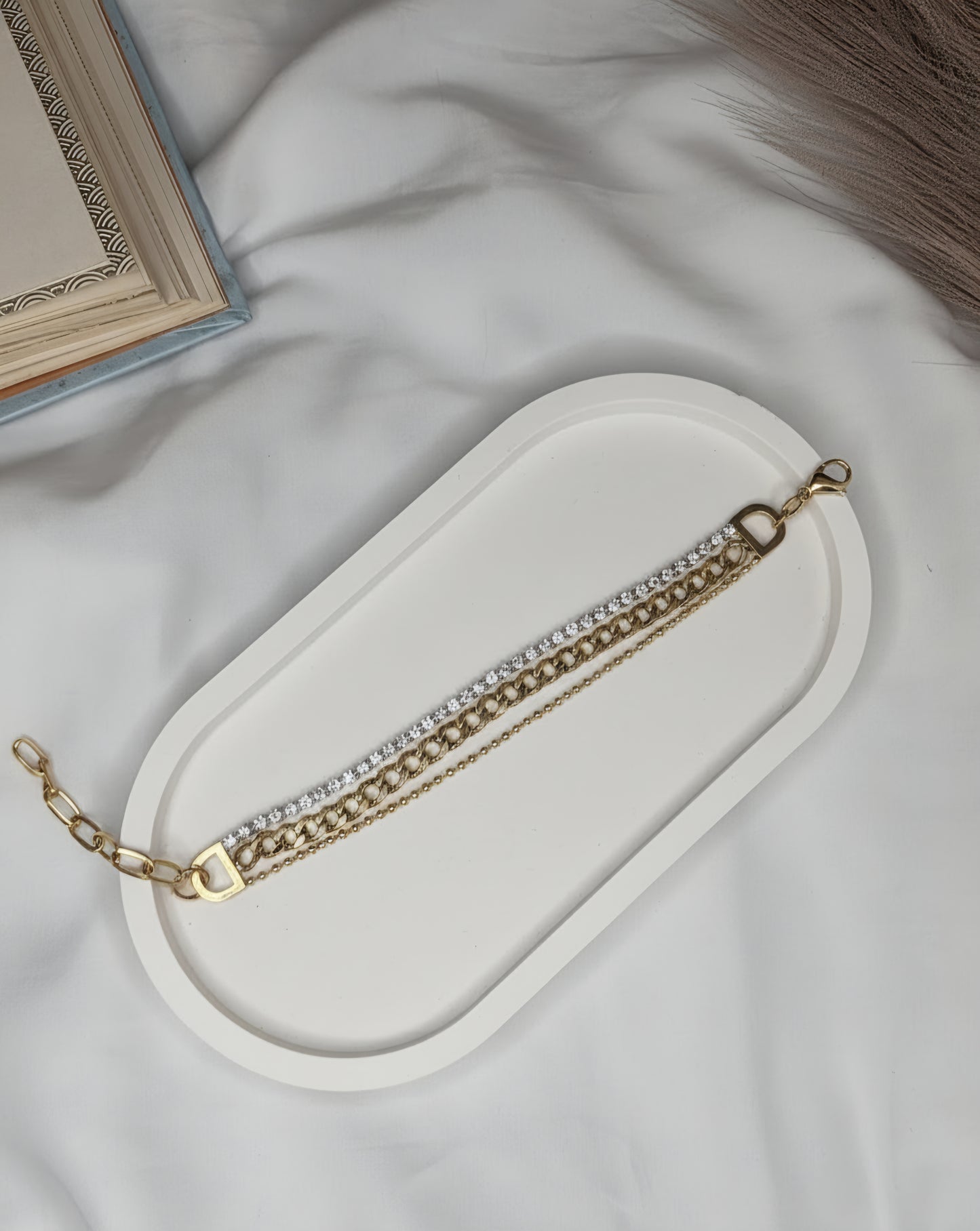 Aura Glow Layered Bracelet