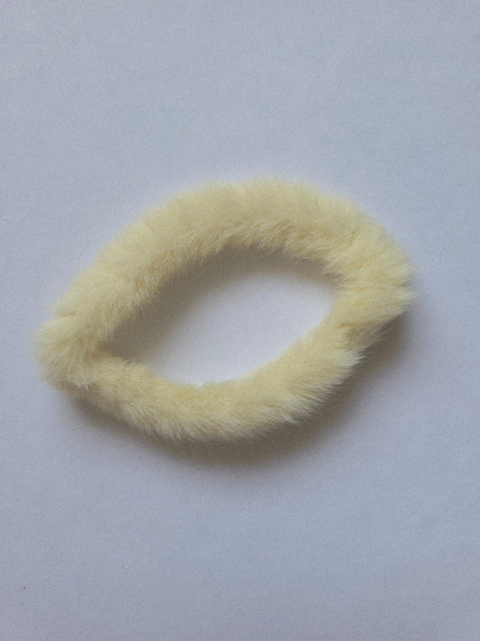 Fur Scrunchie