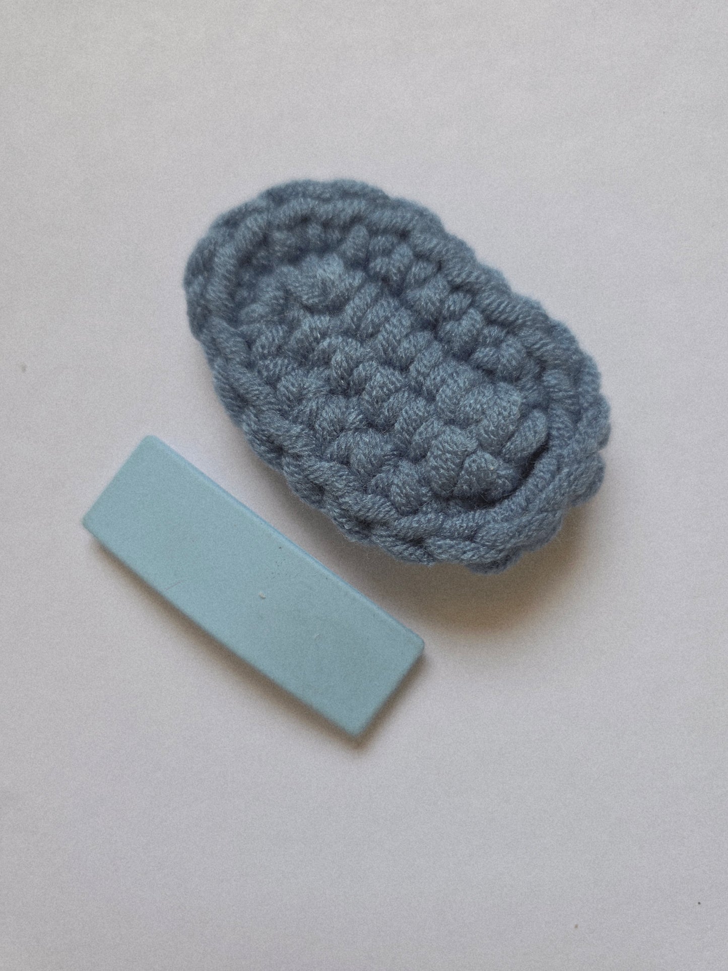 Crochet Blue Snaps
