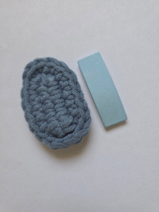Crochet Blue Snaps