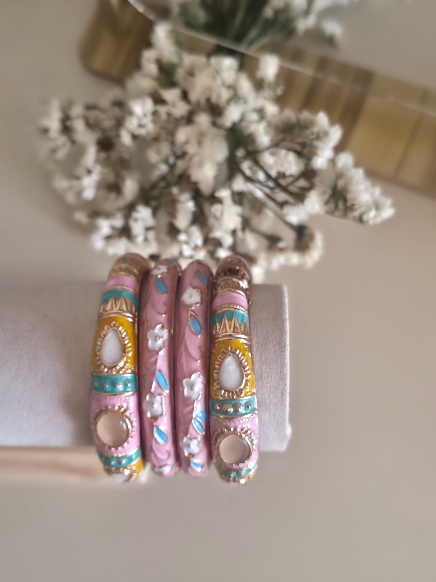 Pastel Vintage Bangle Combo