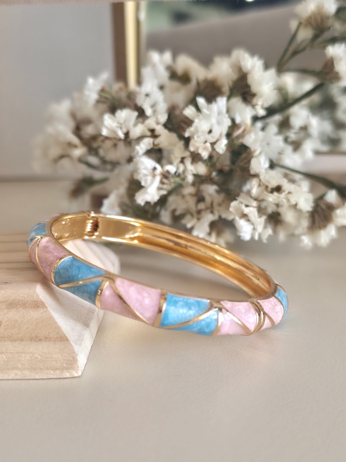 Pink Chess Bangles