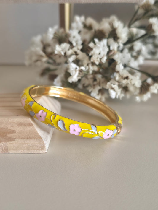 Yellow Daisy Bangle