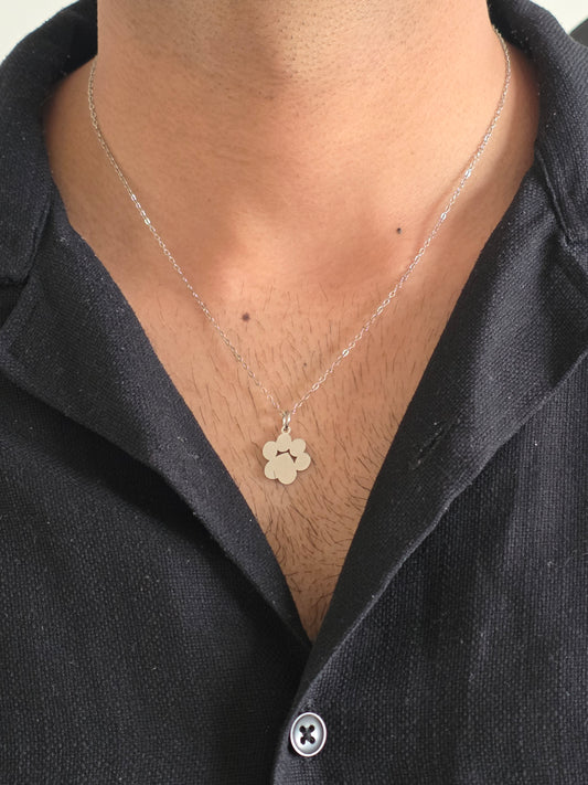 Silver Paw Chain