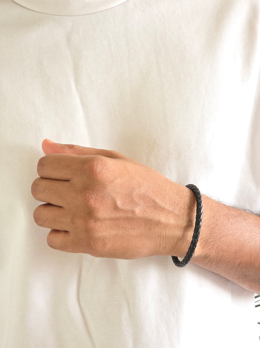 Black Braided Bracelet
