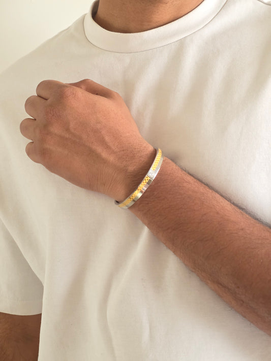 Silver Wrist Band