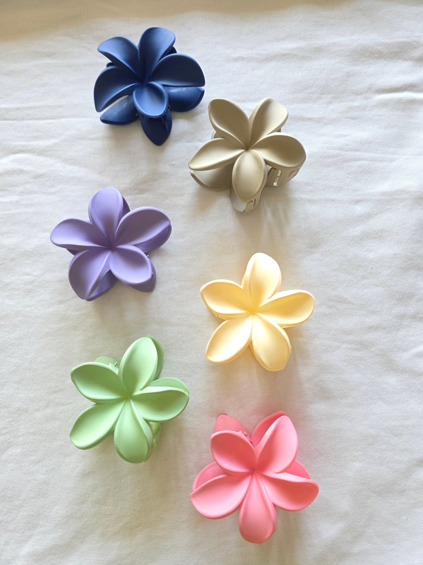 Flower Claw Clips