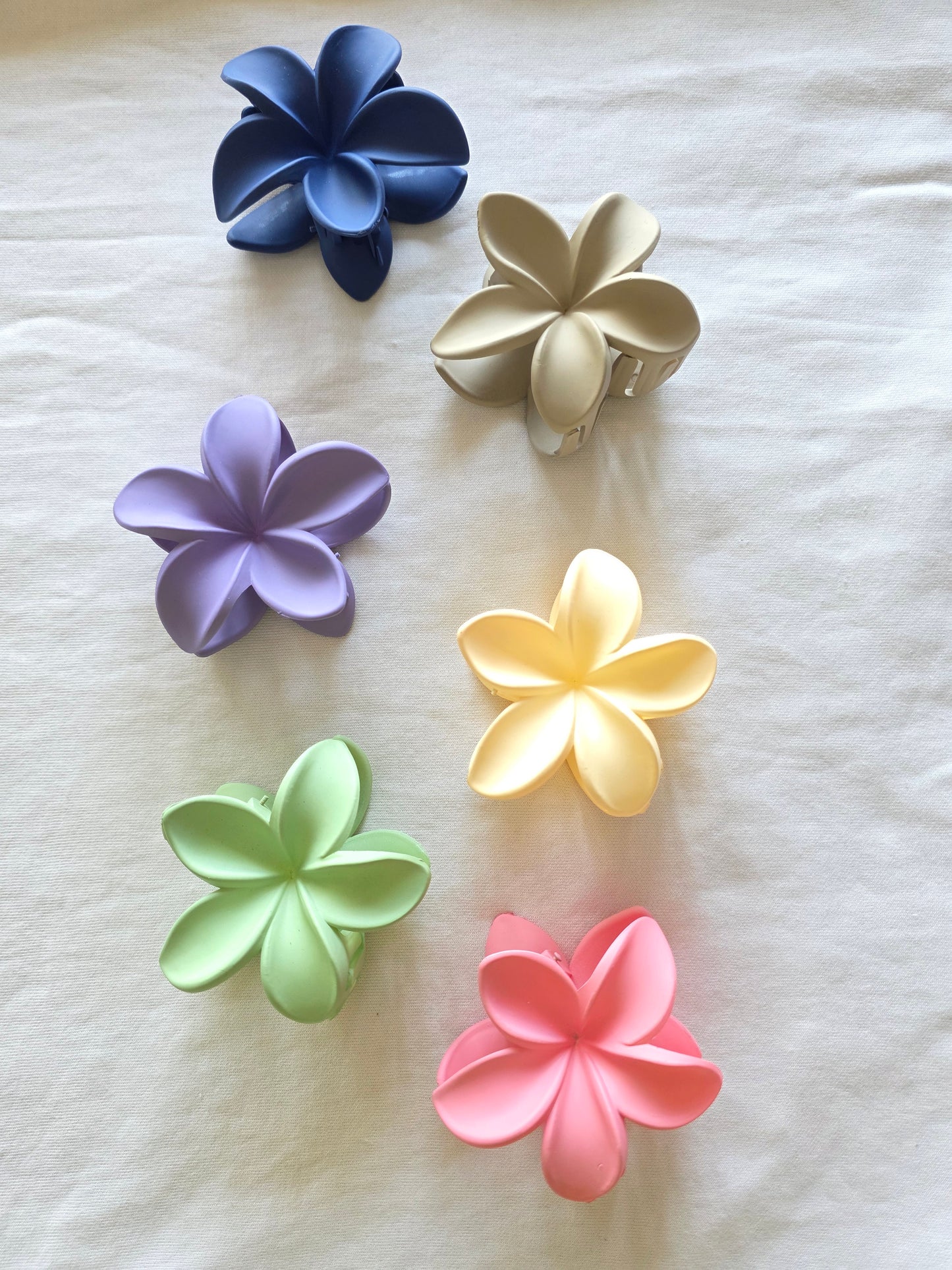 Flower Claw Clips